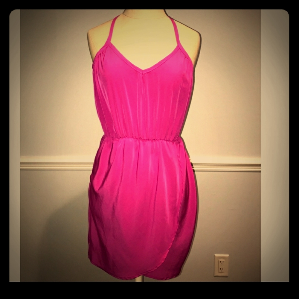 strappy racerback dress